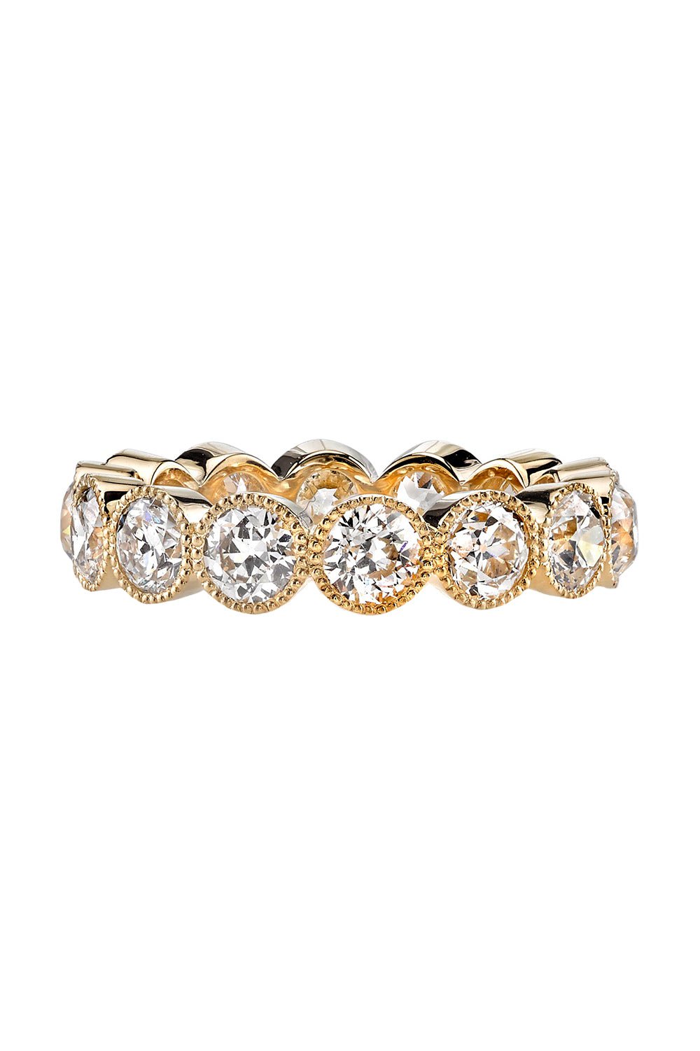 SINGLE STONE-Large Gabby Ring-YELLOW GOLD