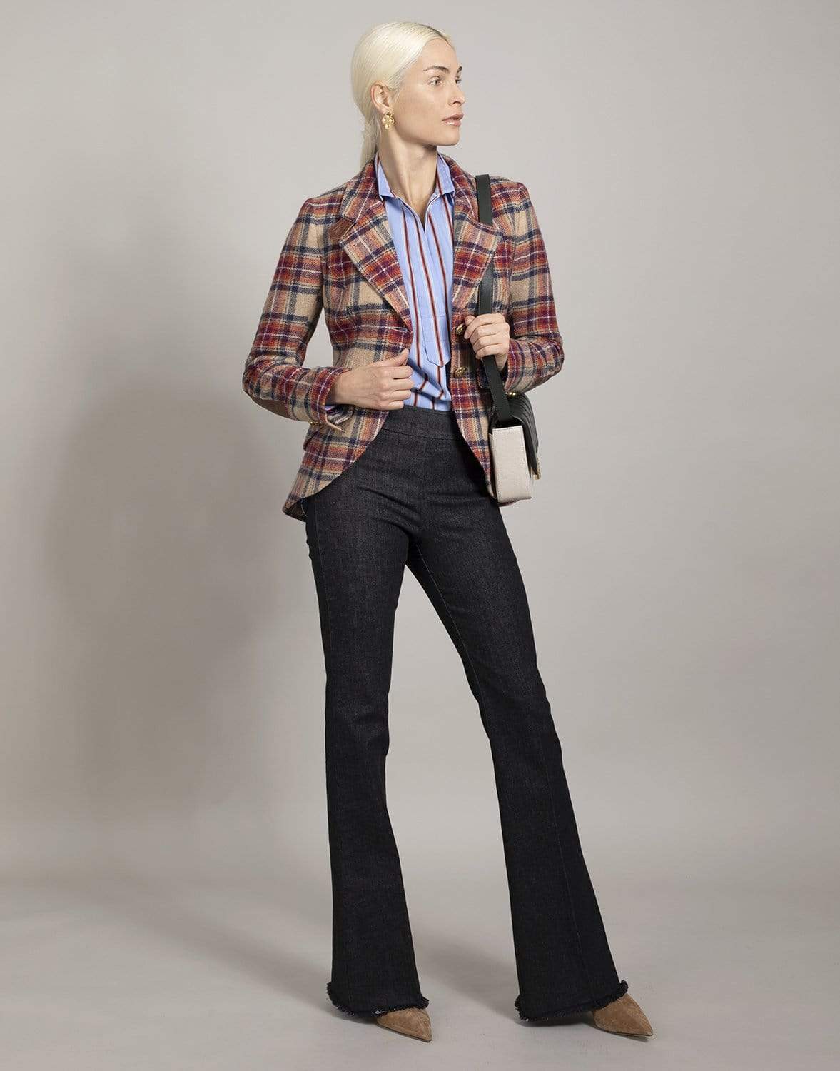 SMYTHE-Plaid Hunting Blazer-