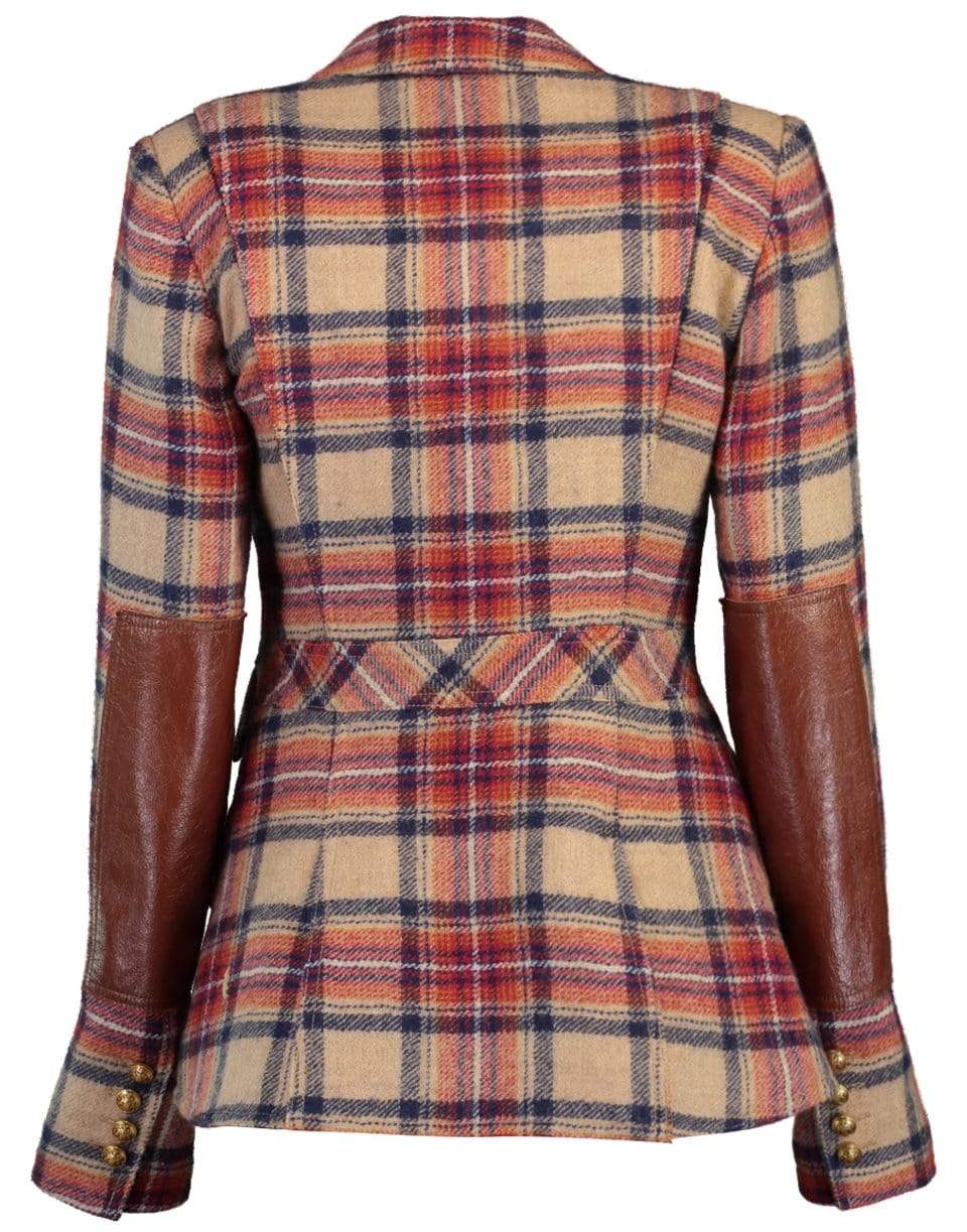 SMYTHE-Plaid Hunting Blazer-