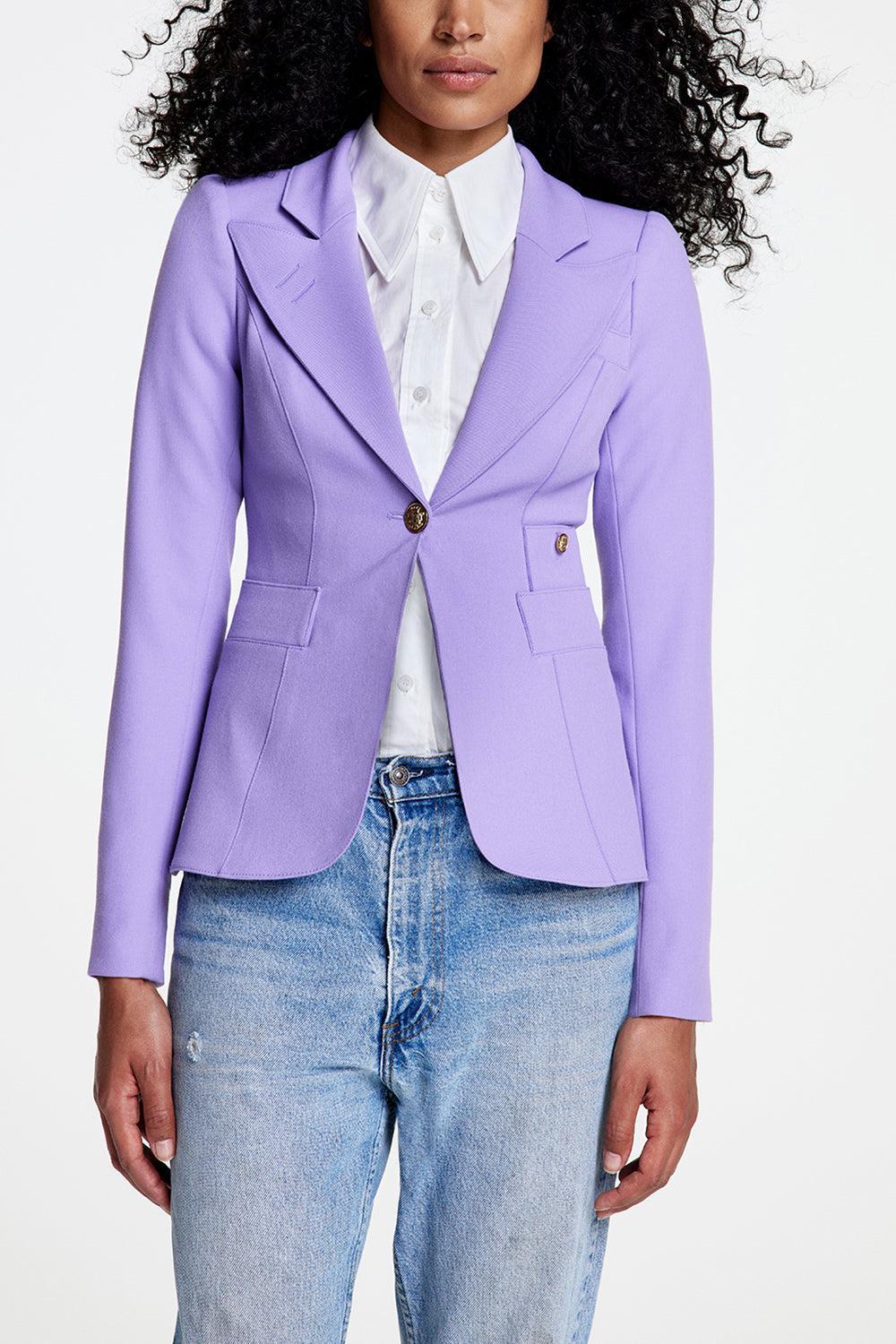Duchess Blazer - Orchid-ORCHID-2-CLOTHINGJACKETBLAZERS-SMYTHE