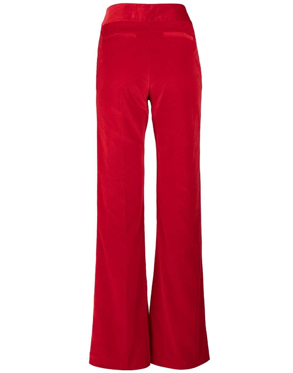SMYTHE-Velvet Wide Leg Trouser-