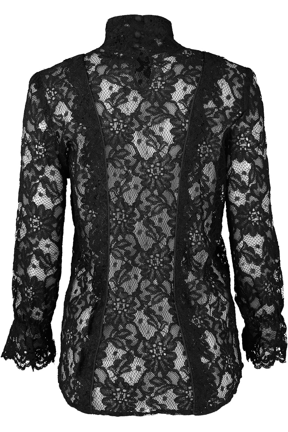 SMYTHE-Scalloped Lace Top-