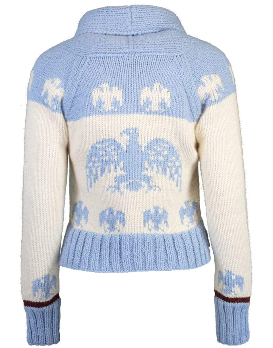 SMYTHE-Handknit Zip Cardigan-
