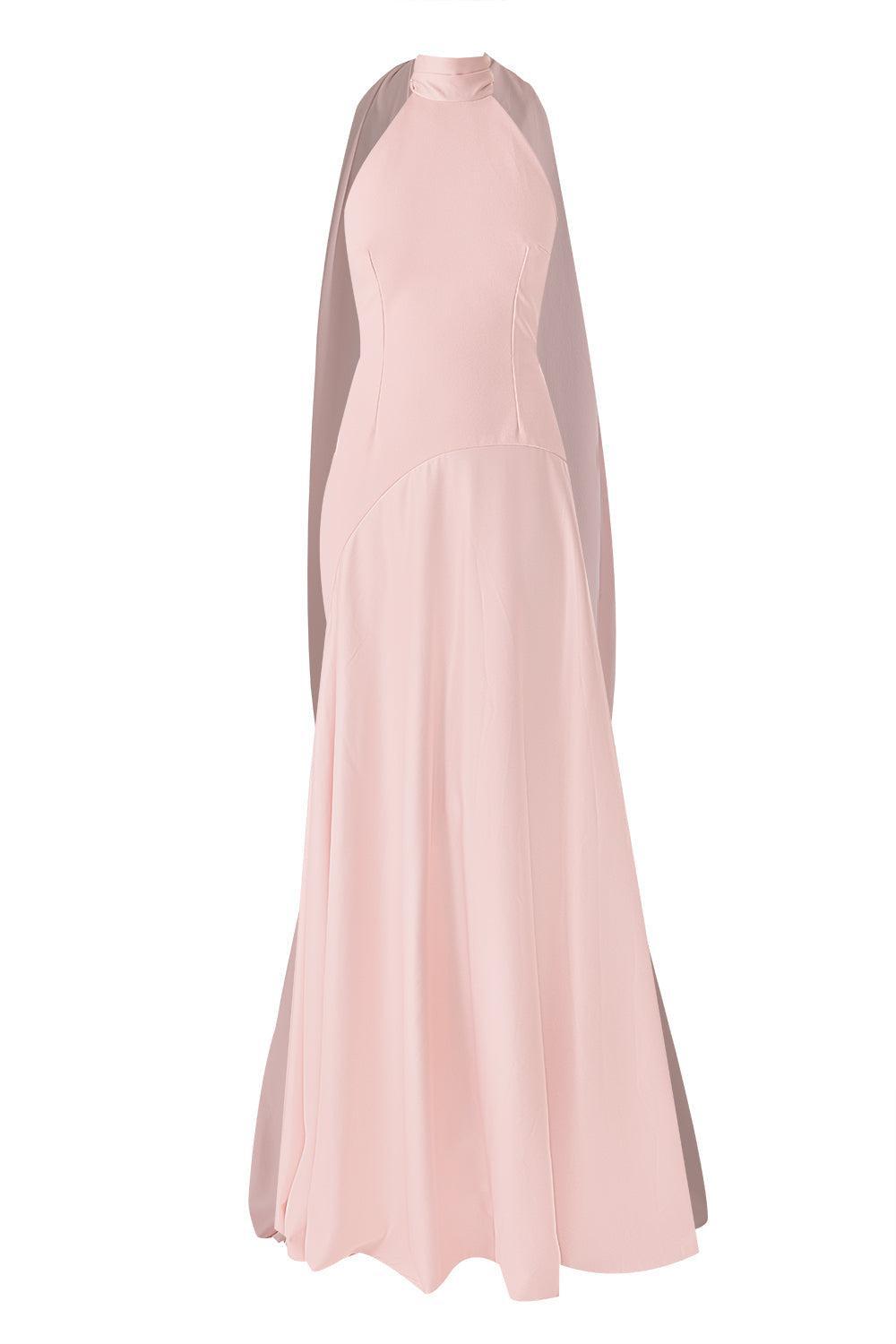 CECE DRESS-PUTTYPNK-2-CLOTHINGDRESSGOWN-SOLACE LONDON