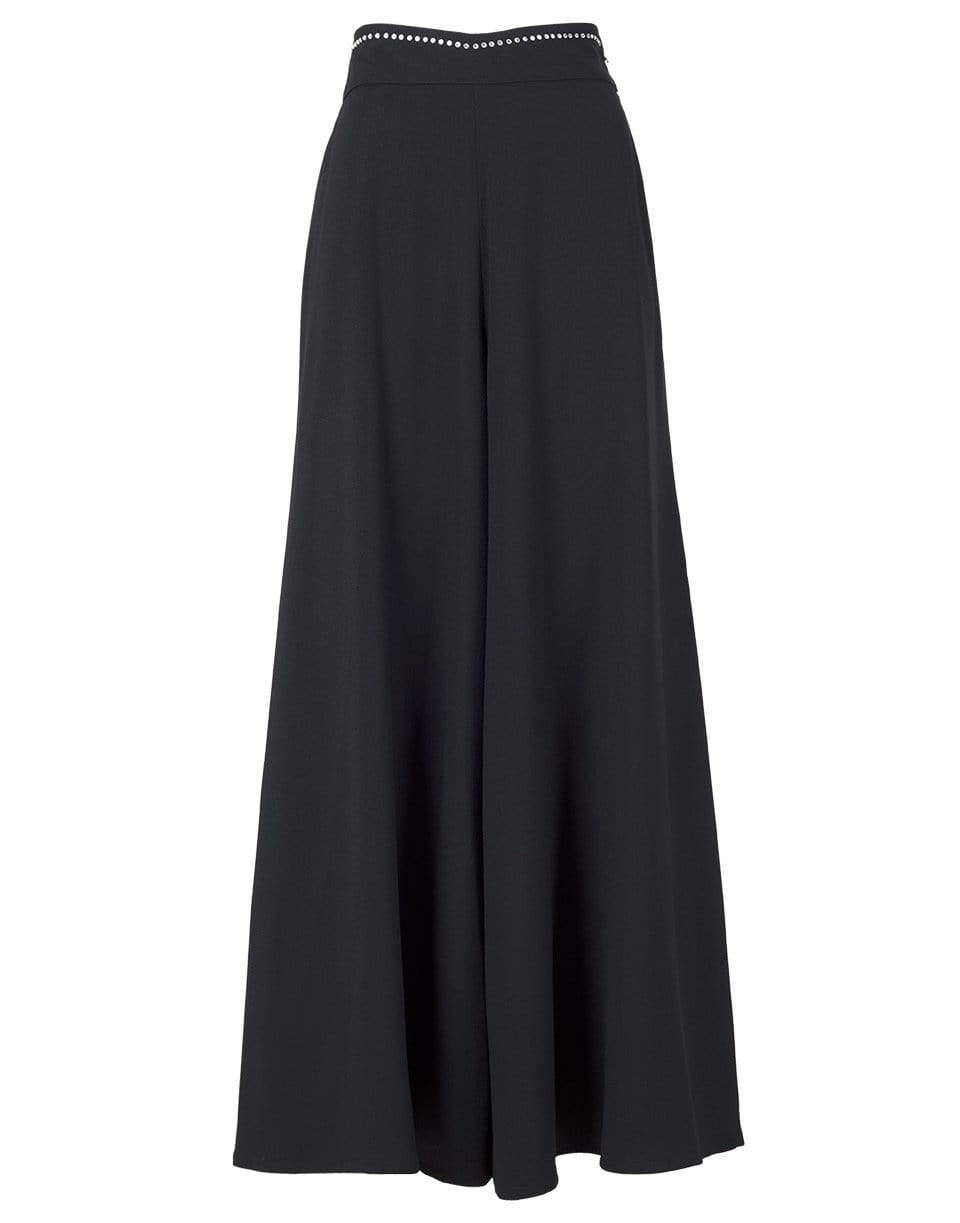 SONIA RYKIEL-Wide Leg Studded Pant-BLACK