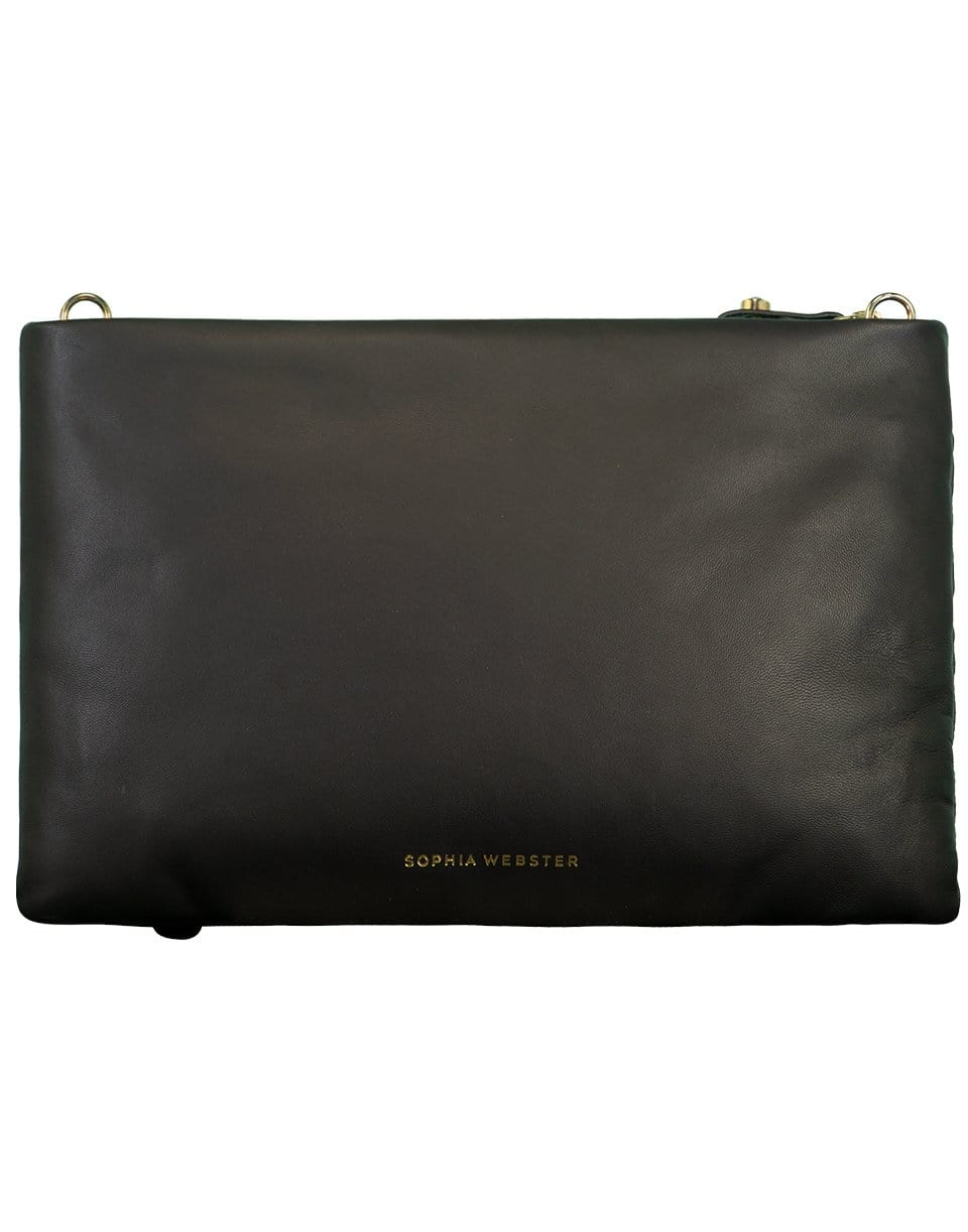 SOPHIA WEBSTER-Flossy Clutch-BLACK