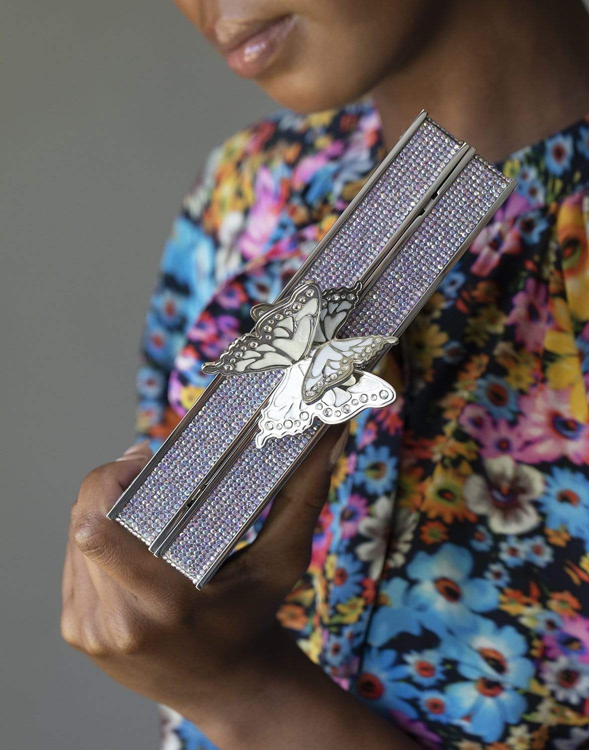 SOPHIA WEBSTER-Clara Butterfly Box Bag-SPEARMNT