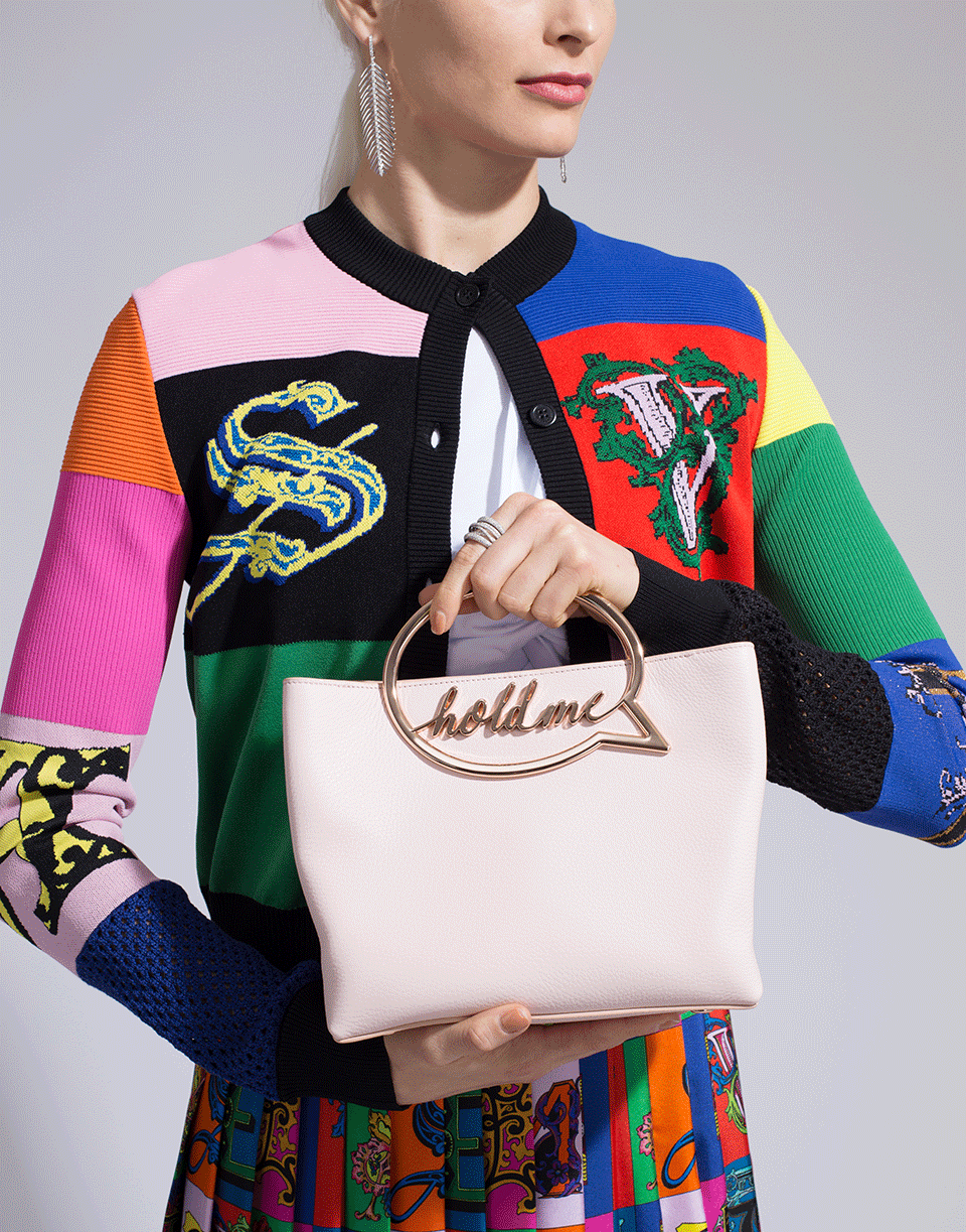 SOPHIA WEBSTER-Hold Me Shoulder Bag-PINK
