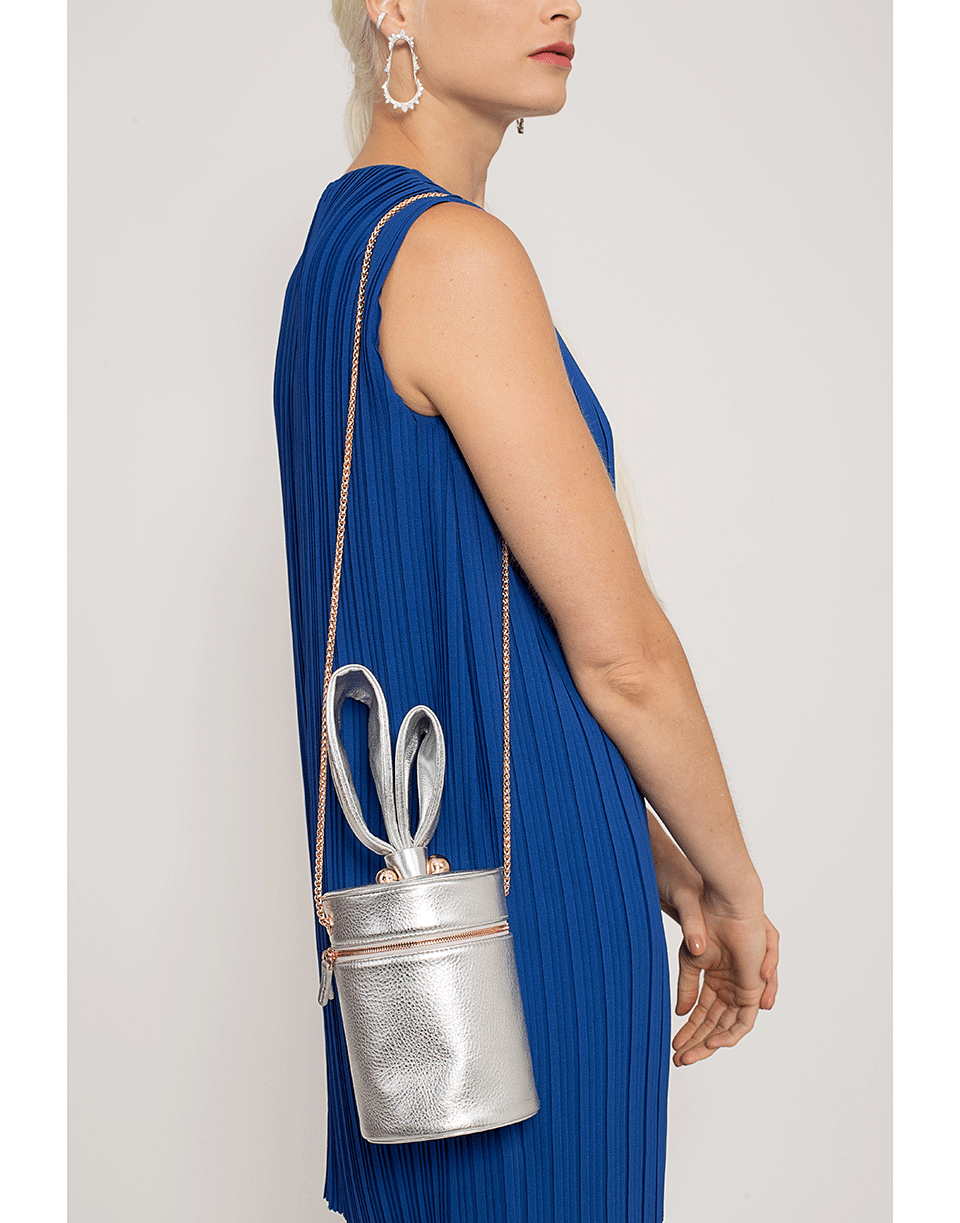 SOPHIA WEBSTER-Bonnie Shoulder Bag-SILVER