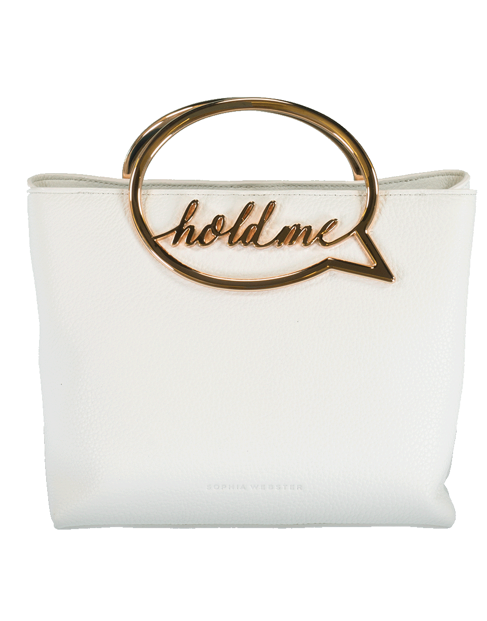 SOPHIA WEBSTER-Hold Me Shoulder Bag-WHITE