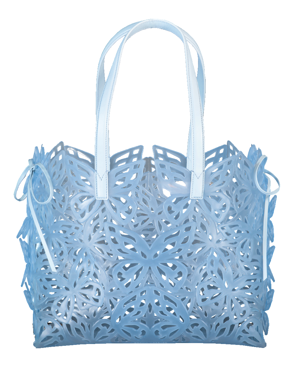 SOPHIA WEBSTER-Liara Jelly Tote-BABYBLUE