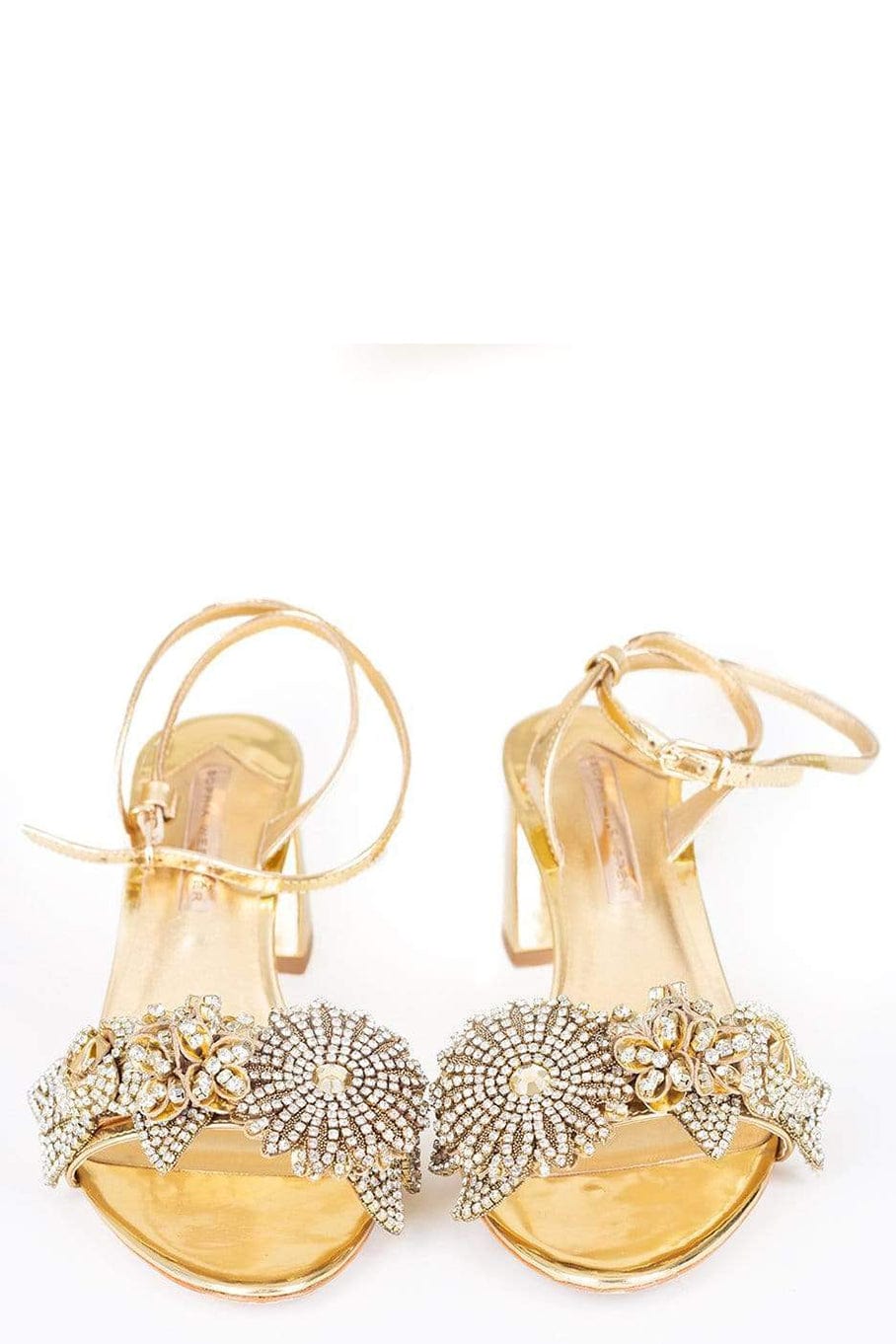 SOPHIA WEBSTER-Lilico 60mm Midi Sandal-GOLD