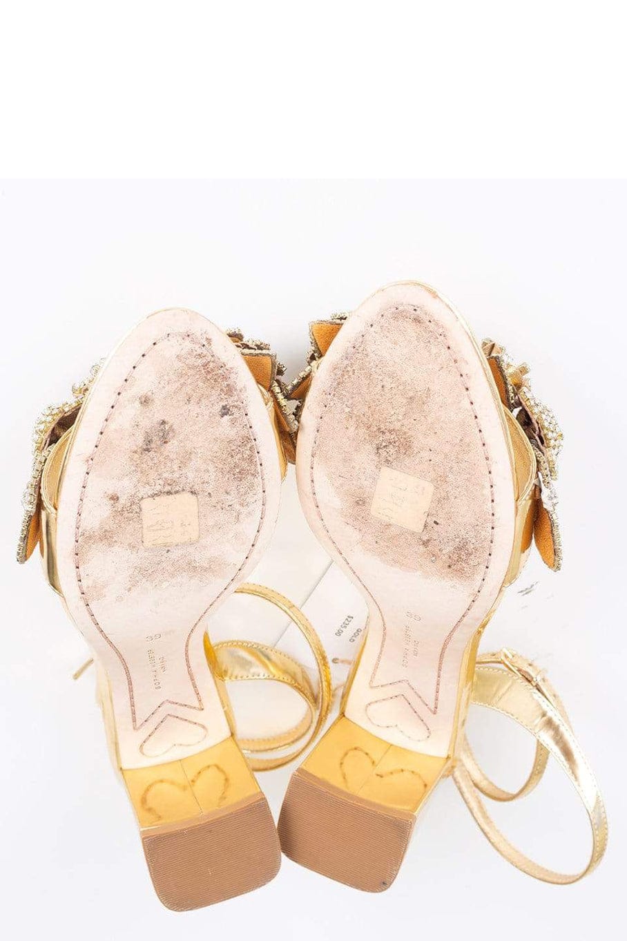SOPHIA WEBSTER-Lilico 60mm Midi Sandal-GOLD