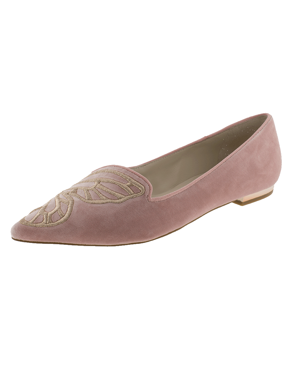 SOPHIA WEBSTER-Bibi Butterfly Velvet Flat-