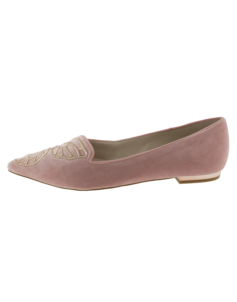 SOPHIA WEBSTER-Bibi Butterfly Velvet Flat-