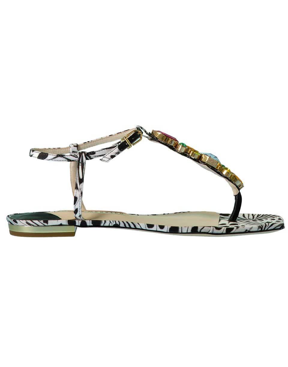 SOPHIA WEBSTER-Ritzy Flat Sandal-