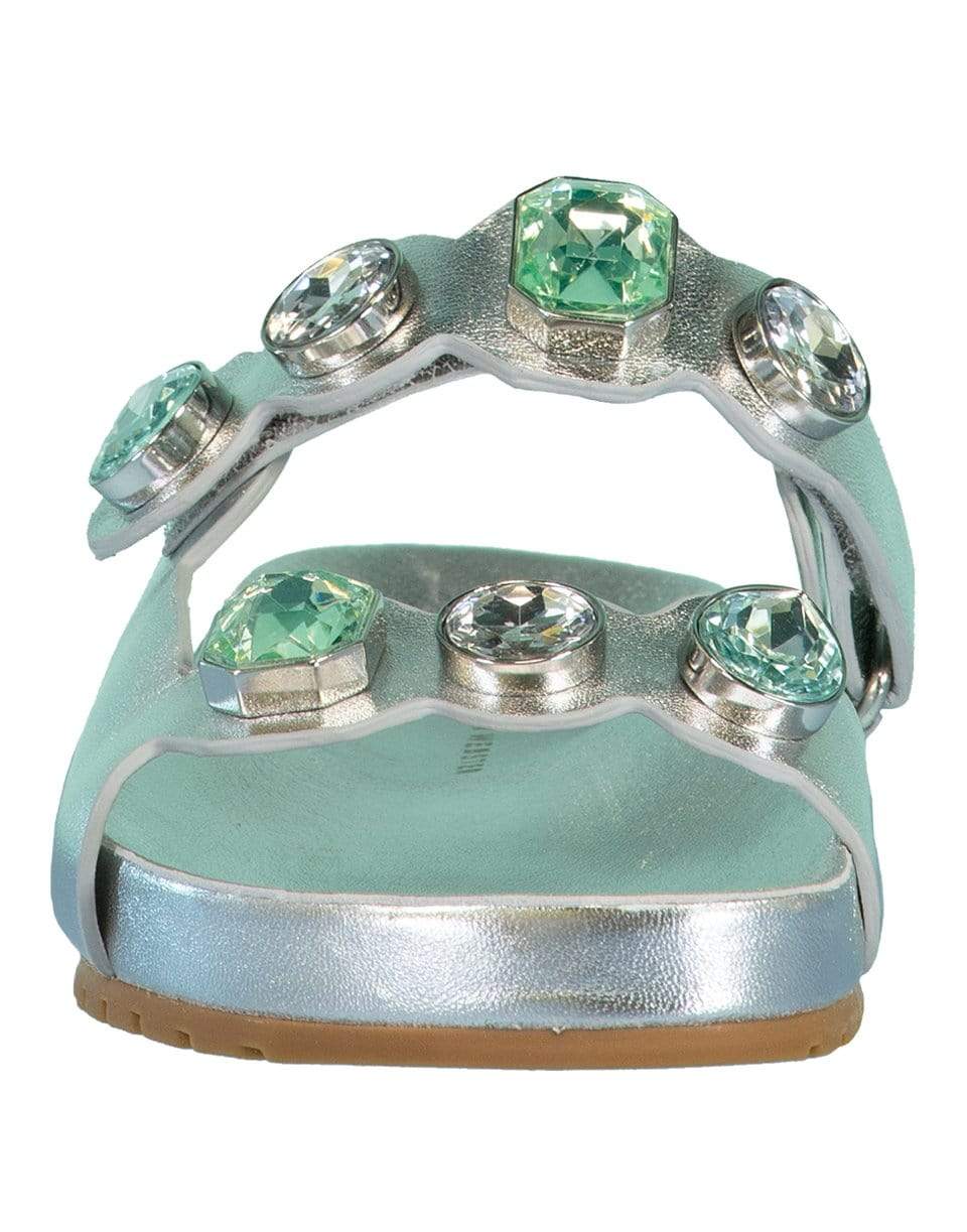 SOPHIA WEBSTER-Silver Ritzy Slide-