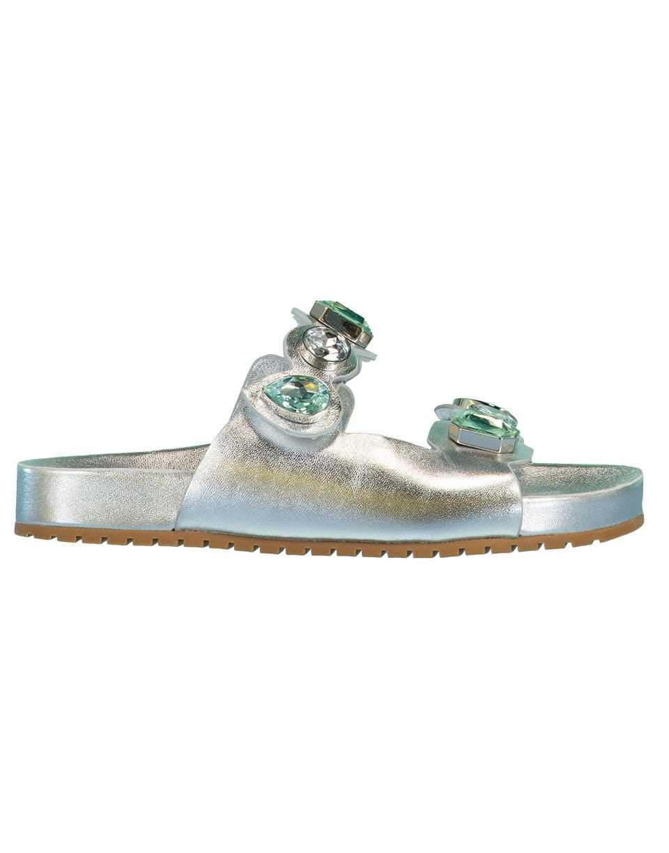 SOPHIA WEBSTER-Silver Ritzy Slide-