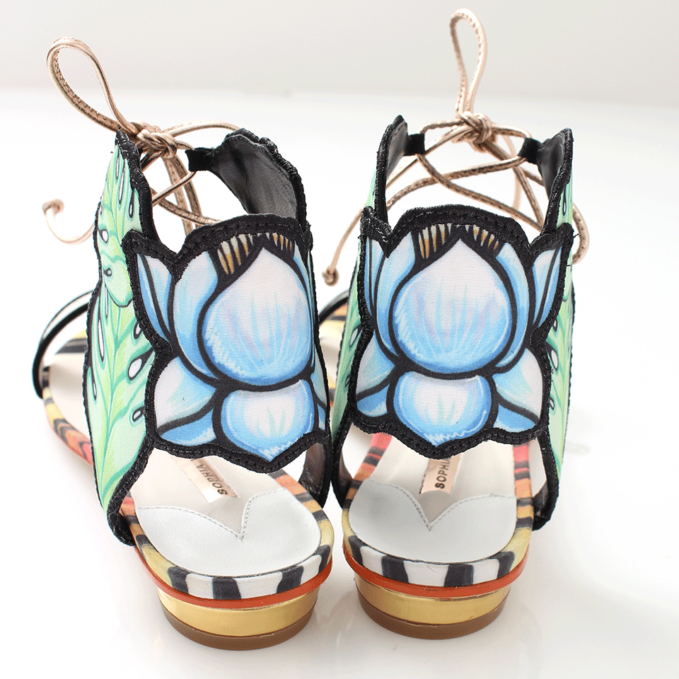 SOPHIA WEBSTER-Rousseau Jungle Flat-