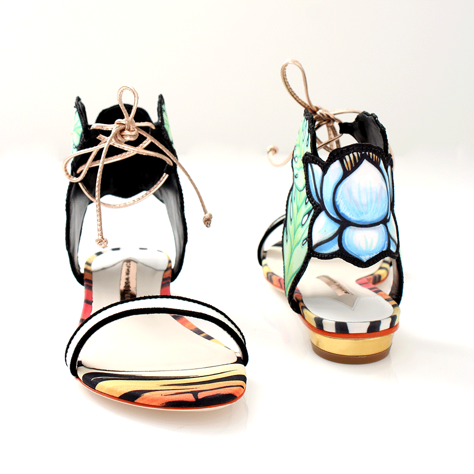 SOPHIA WEBSTER-Rousseau Jungle Flat-