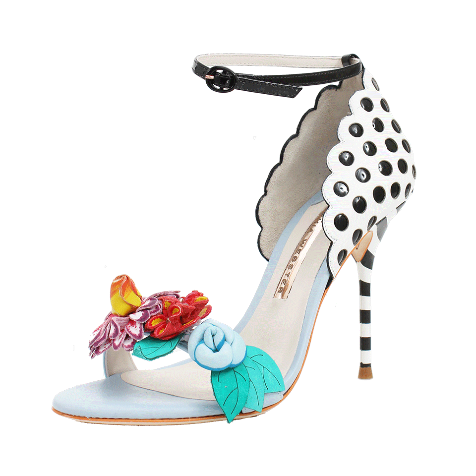 SOPHIA WEBSTER-Lilico Polka Dot Sandal-