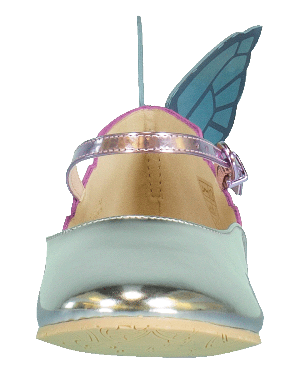 SOPHIA WEBSTER-Chiara Junior Butterfly Flat-SILVER