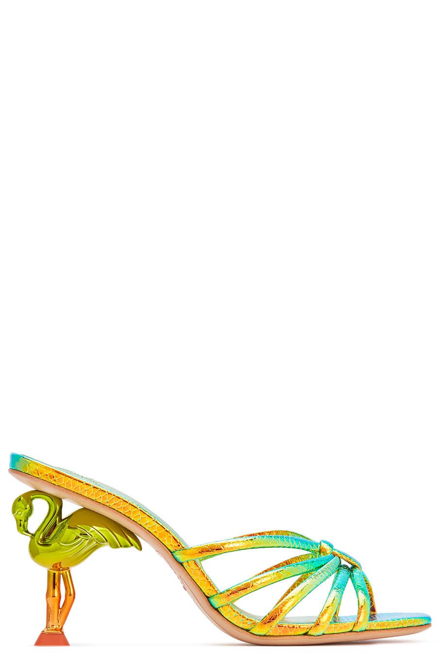 SOPHIA WEBSTER-Flo Flamingo Mid Mule-