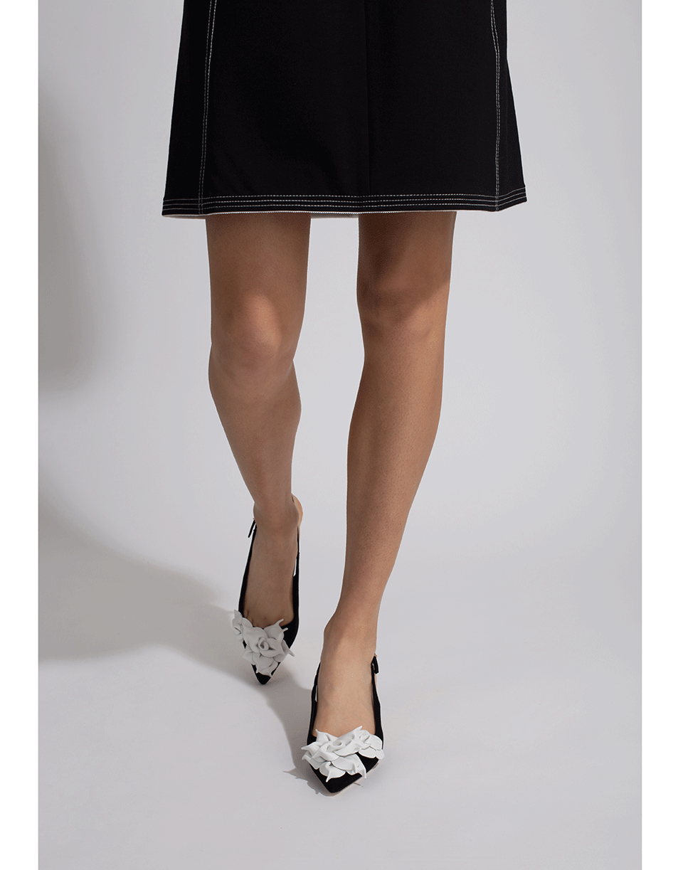 SOPHIA WEBSTER-Jumbo Lilico Flower Slingback-