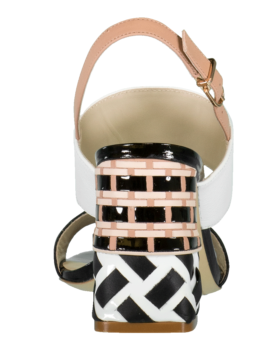 SOPHIA WEBSTER-Celia Mid Color Block Sandal-