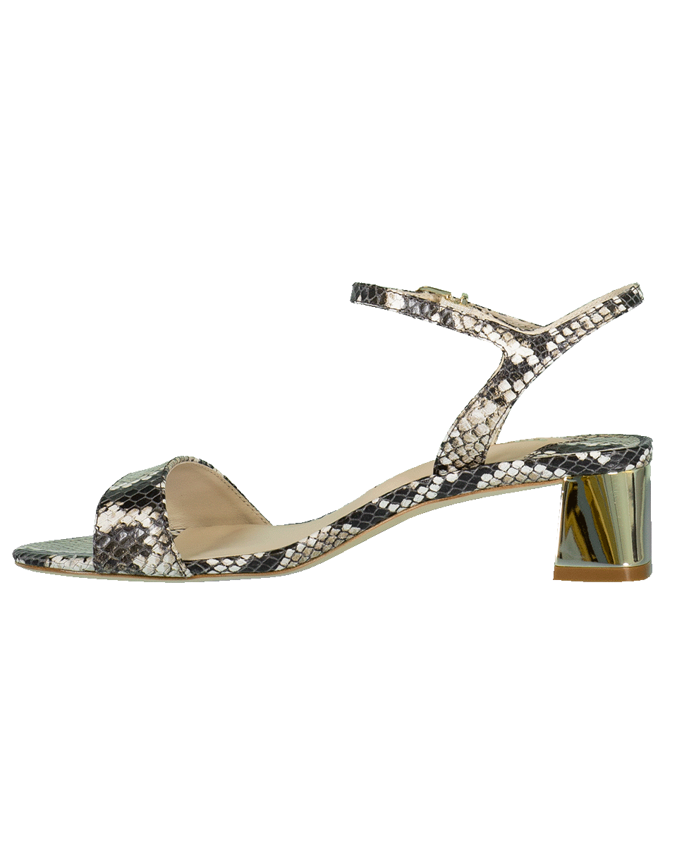 SOPHIA WEBSTER-Amber Mid Python Print Sandal-