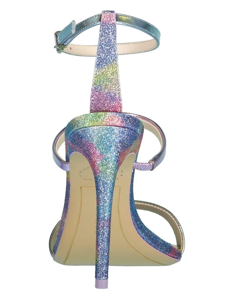 SOPHIA WEBSTER-Rosalind Mermaid Giltter Sandal-