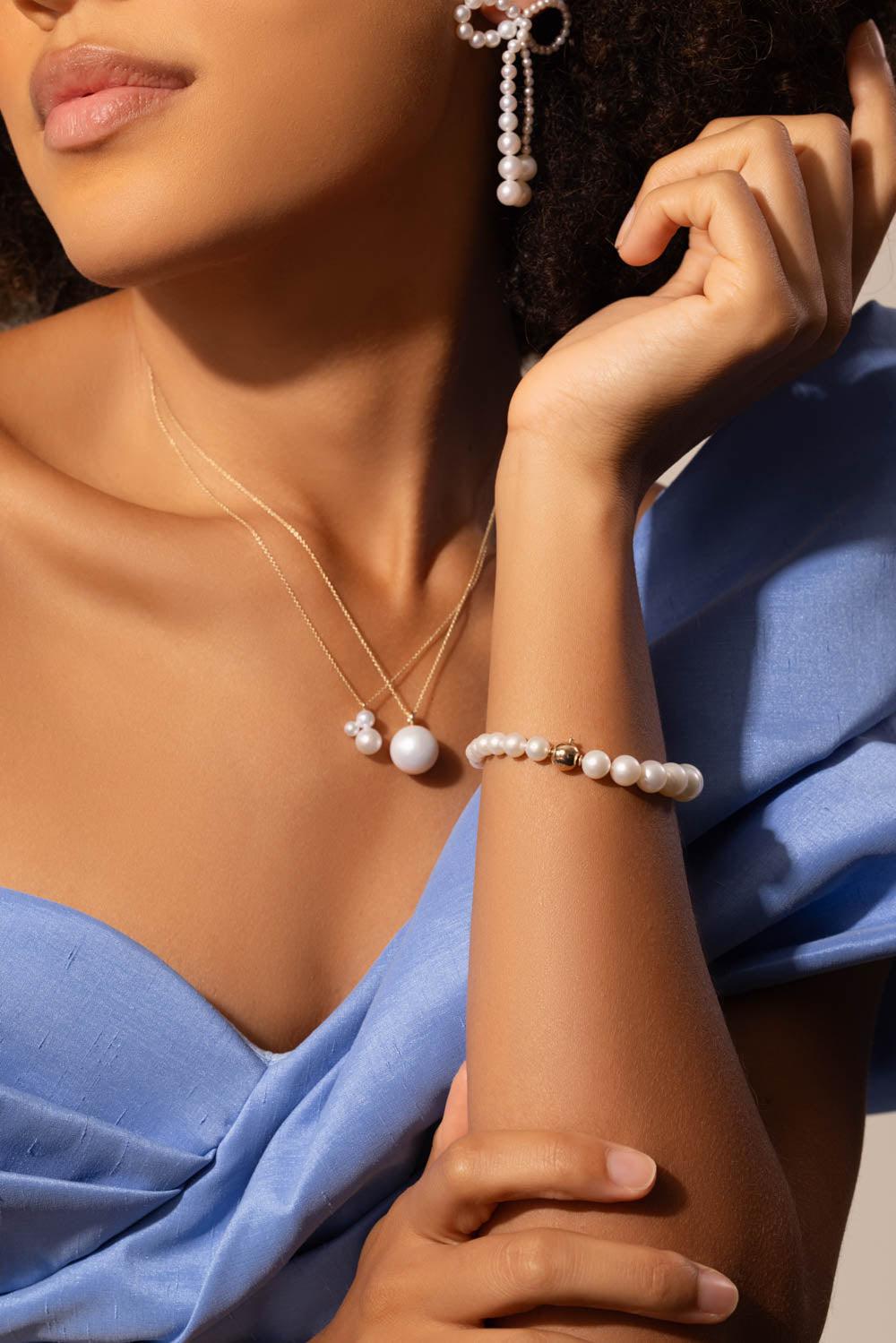 SOPHIE BILLE BRAHE-Peggy Bracelet-YELLOW GOLD