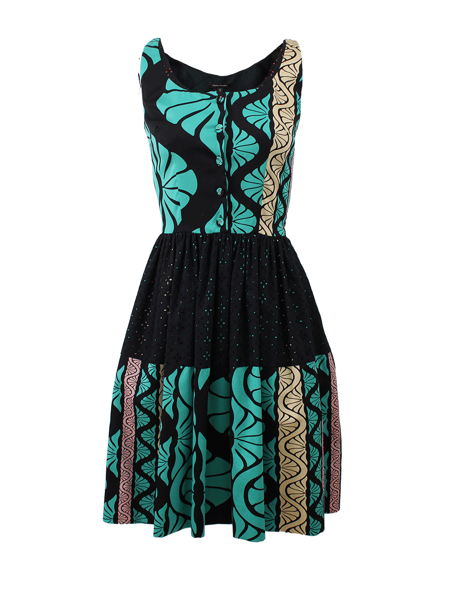 SOPHIE THEALLET-Eyelet Detail Dress-