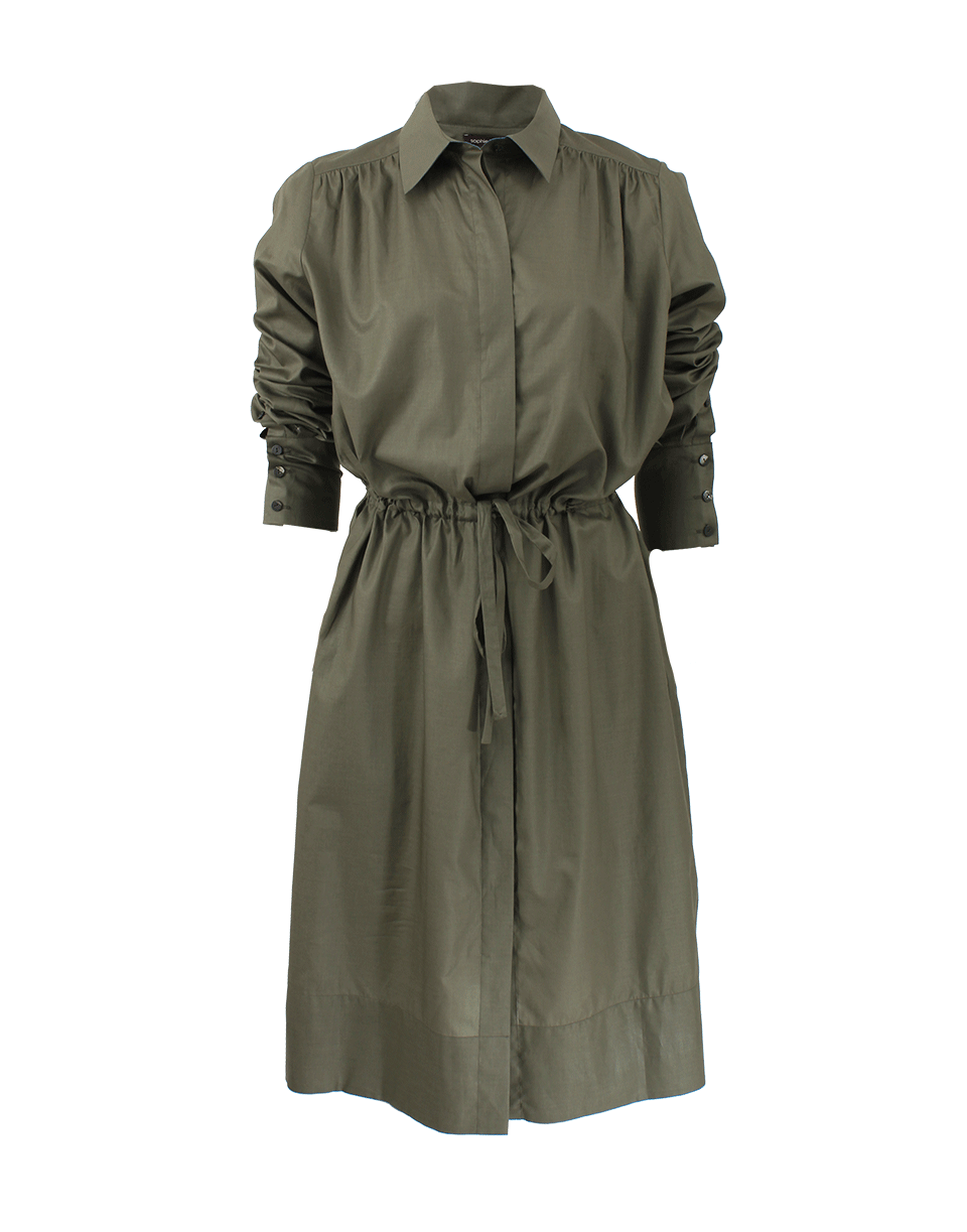 SOPHIE THEALLET-Drawstring Waist Shirt Dress-