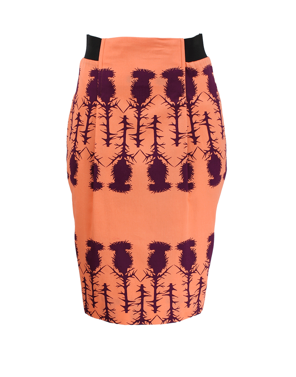 SOPHIE THEALLET-Fit Print Pencil Skirt-