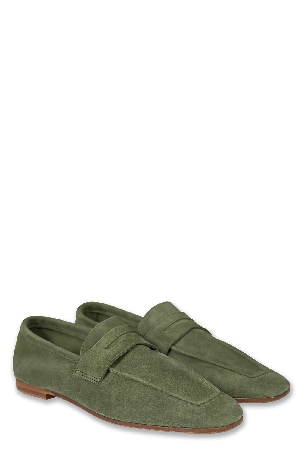 Essenziale Loafers - Khaki Green