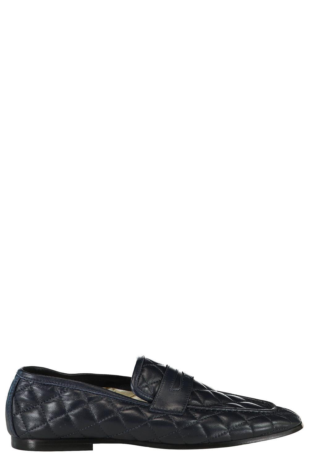 Essenziale Loafers - Quilted Navy-NAVY-36-SHOEFLAT SHOE-SOPHIQUE