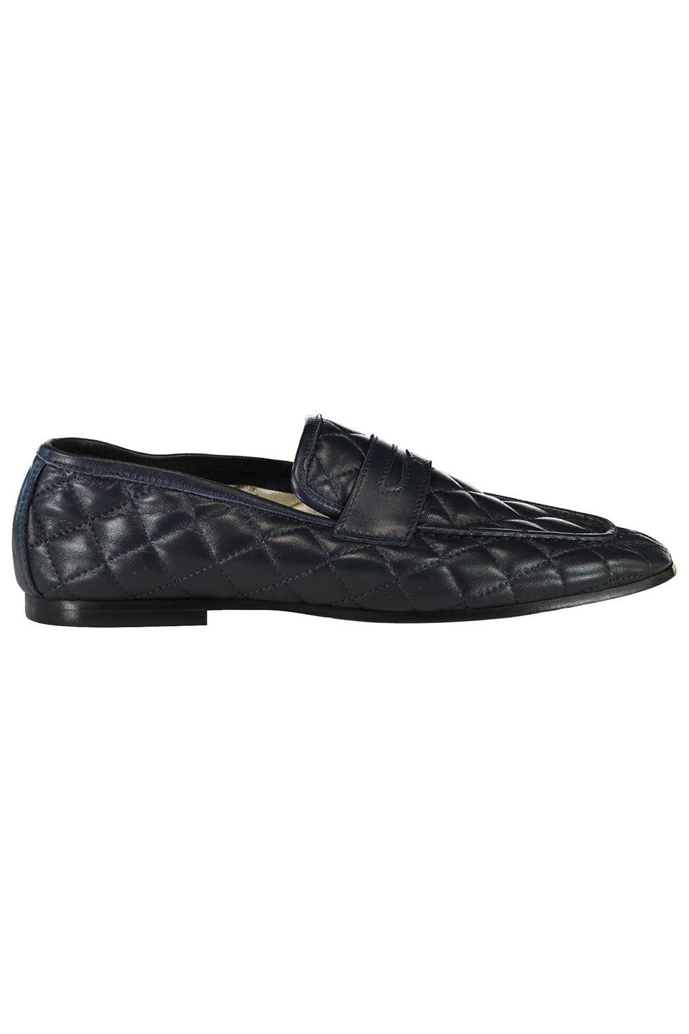 Essenziale Loafers - Quilted Navy