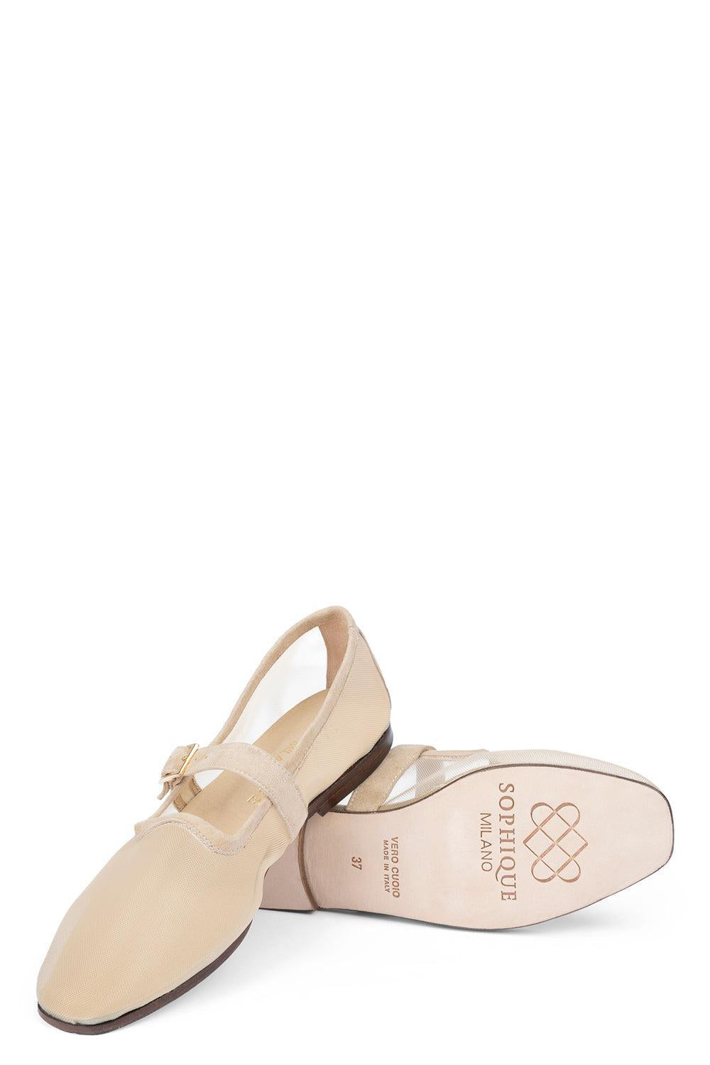 Opretta Mary Janes-SAND-36-SHOEFLAT SHOE-SOPHIQUE