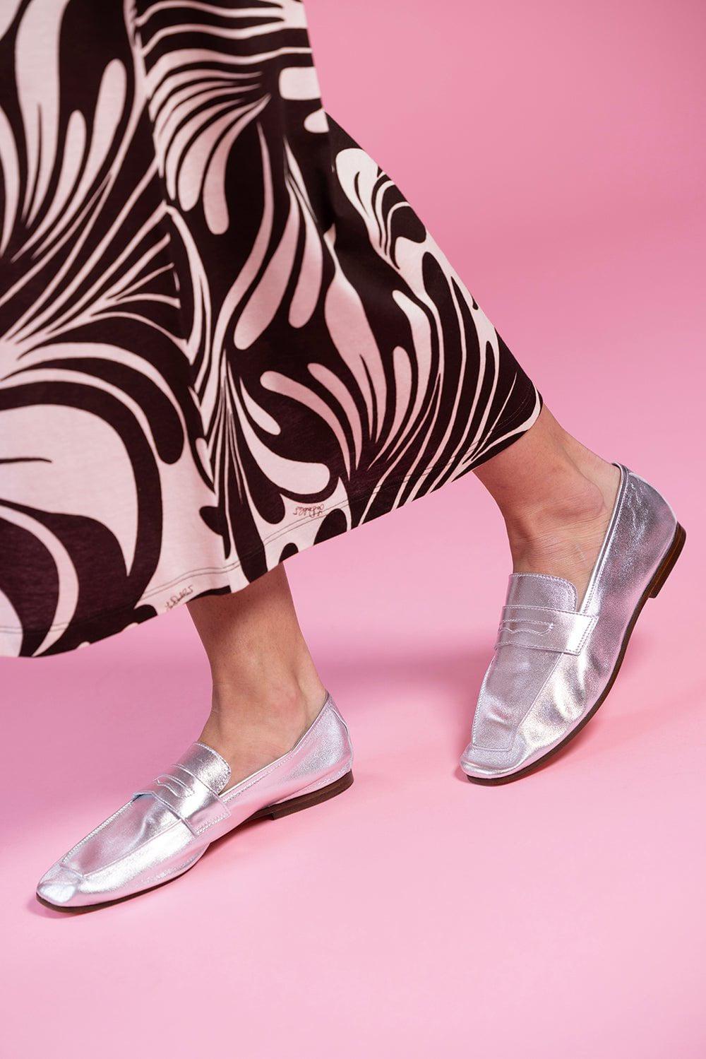 SOPHIQUE-Essenziale Leather Loafer-