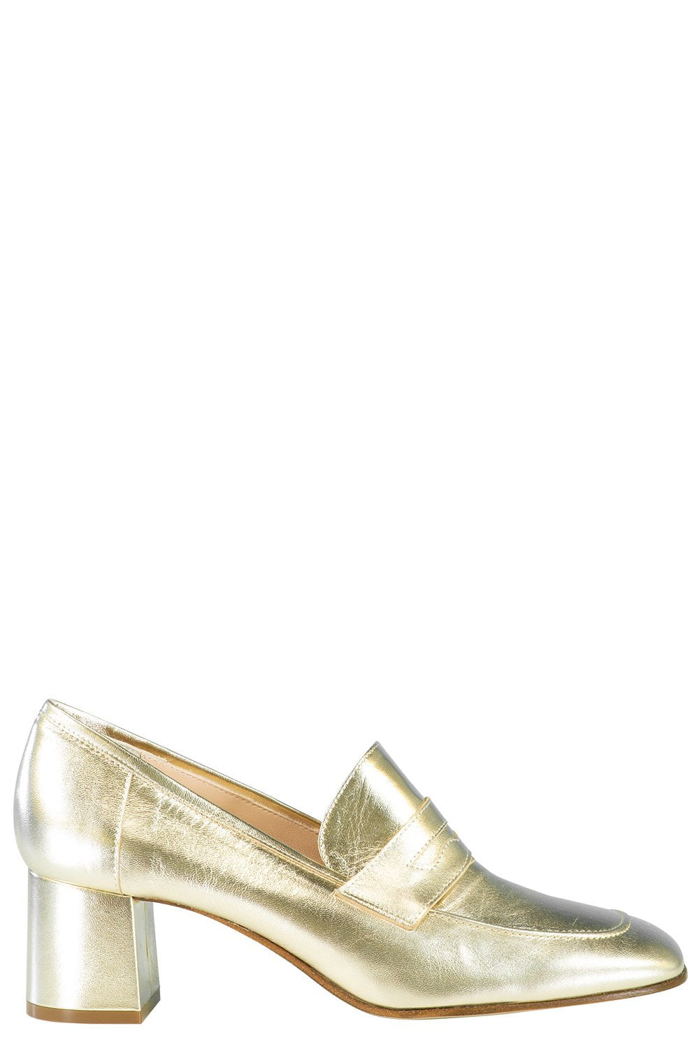 SOPHIQUE-Essenziale Loafer - Metallic Gold-