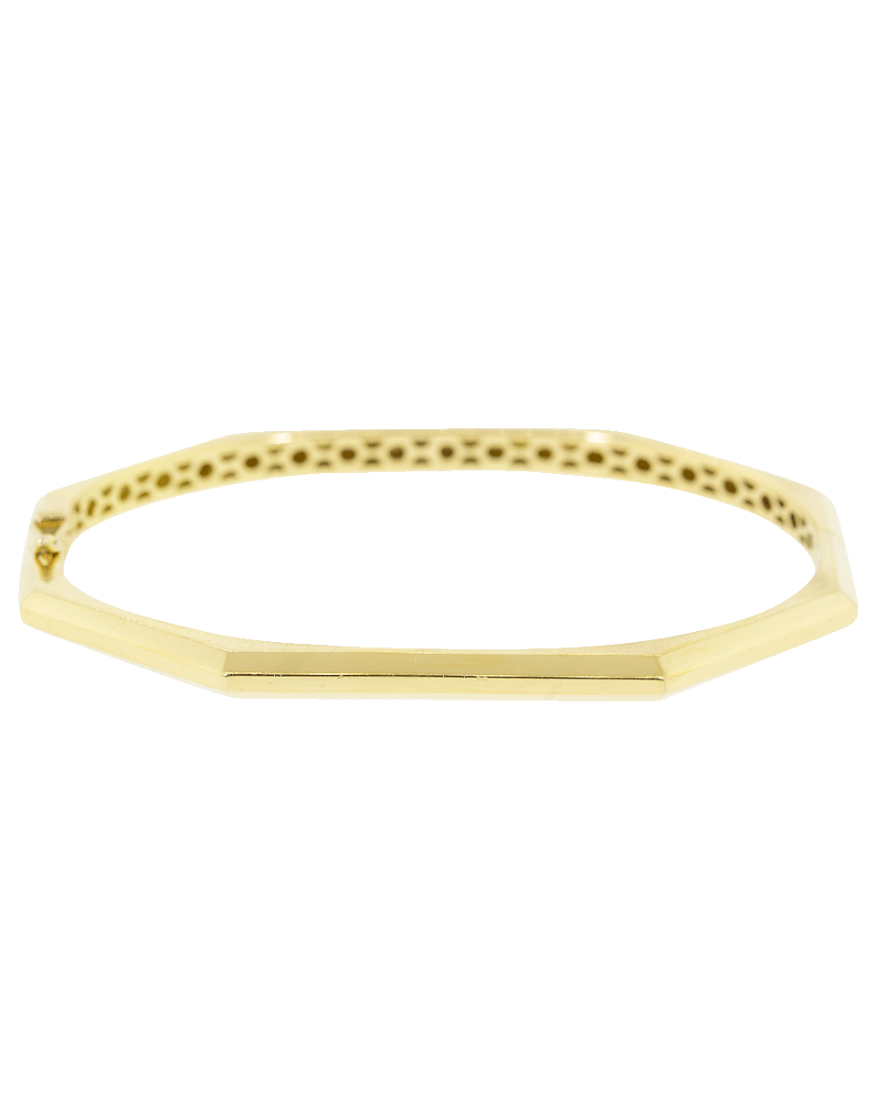 SORELLINA-Otto Plain Bracelet-YELLOW GOLD