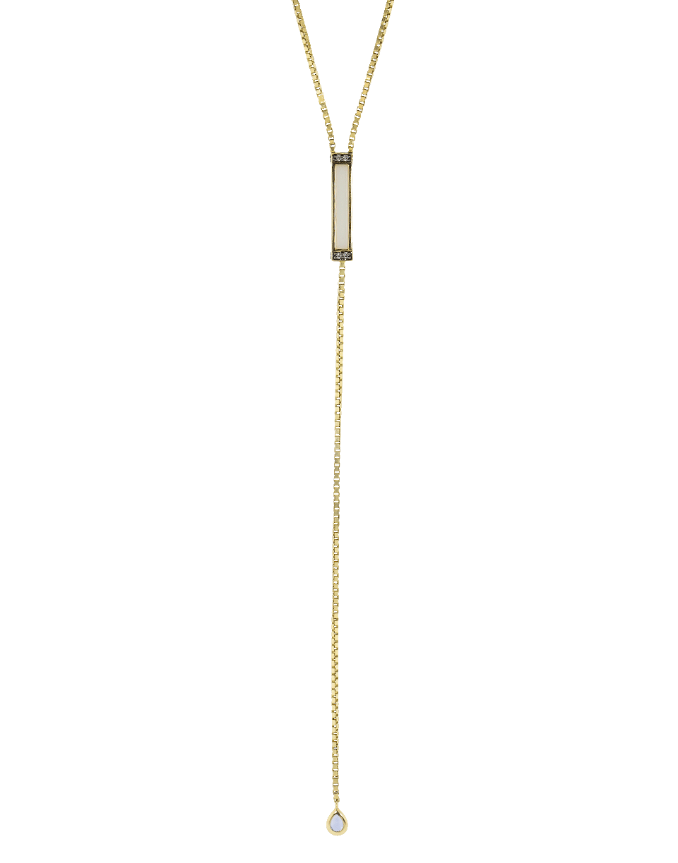 SORELLINA-Otto Lariat Necklace-YELLOW GOLD