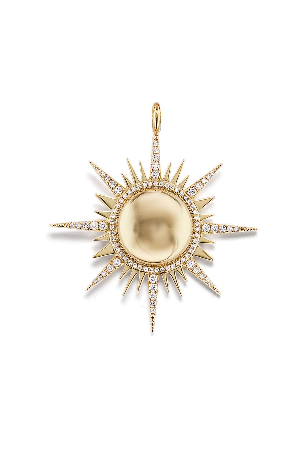 SORELLINA-Il Sole Pendant-YELLOW GOLD