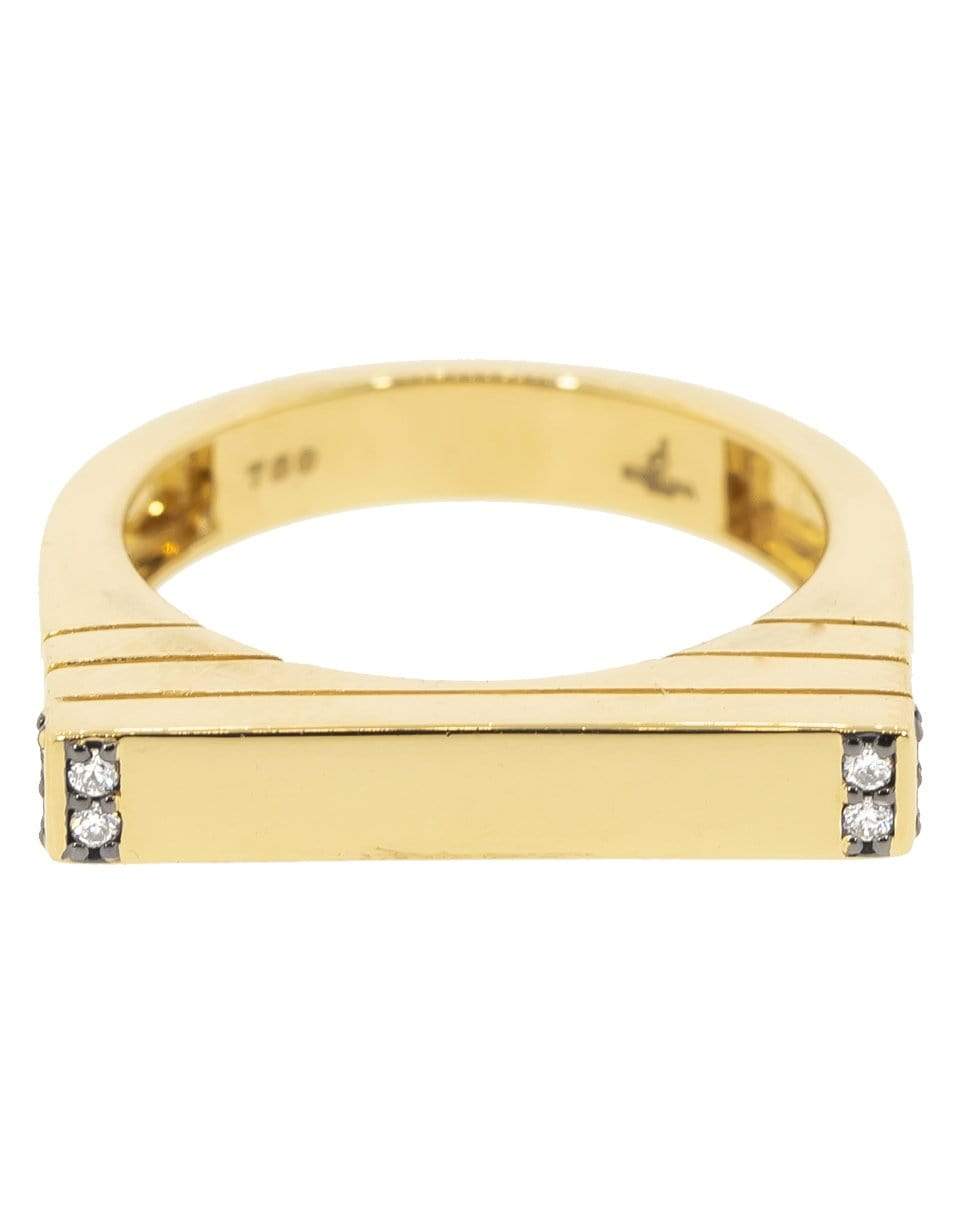 SORELLINA-Ti Amo Diamond Stacking Ring-YELLOW GOLD