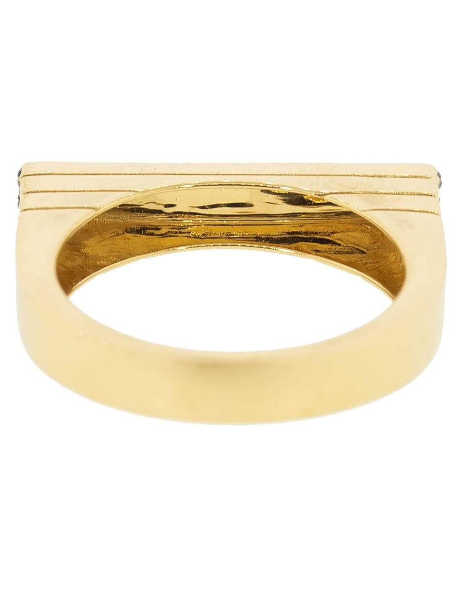 SORELLINA-Ti Amo Diamond Stacking Ring-YELLOW GOLD