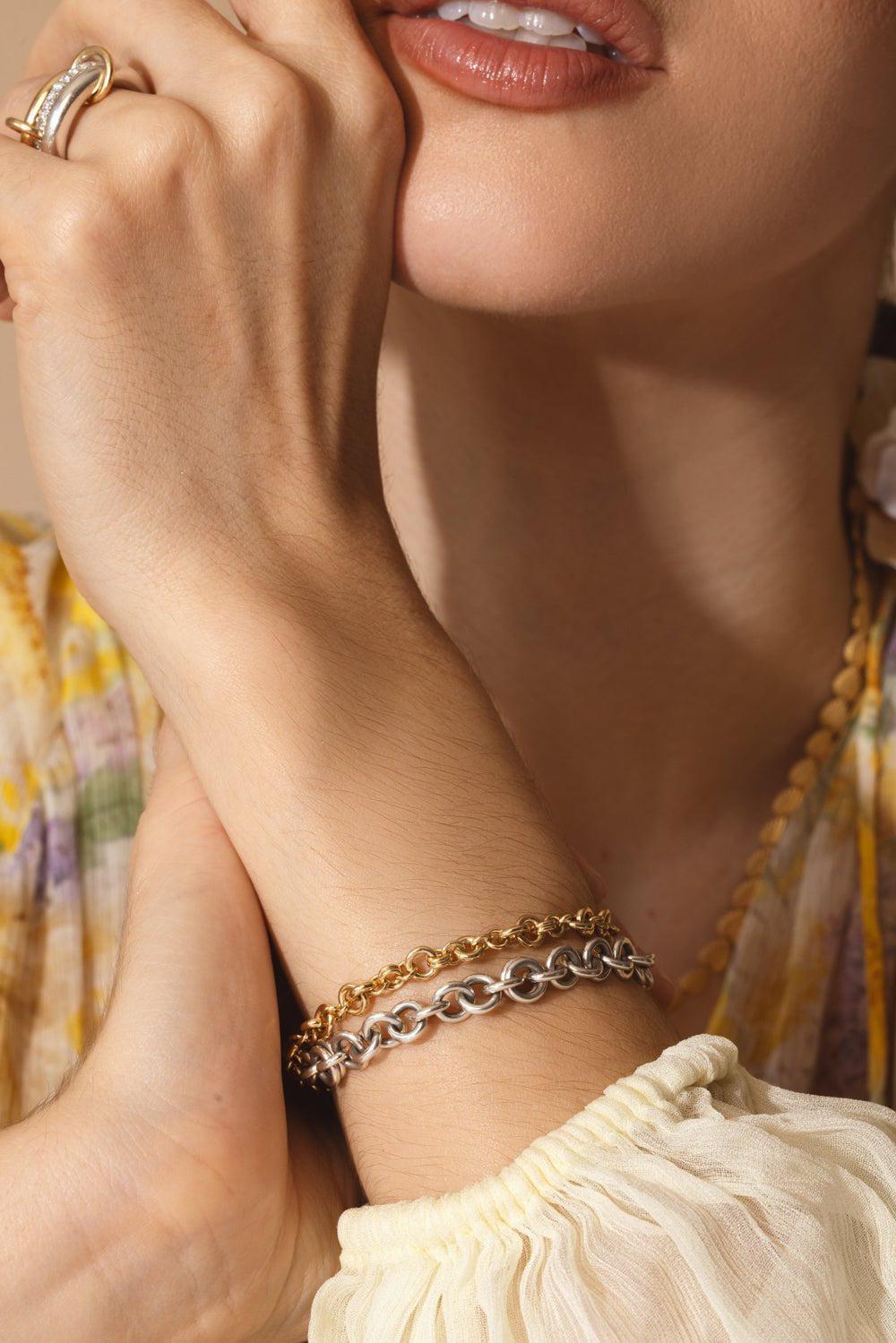 SPINELLI KILCOLLIN-Serpens SS Chain Bracelet-SILVER