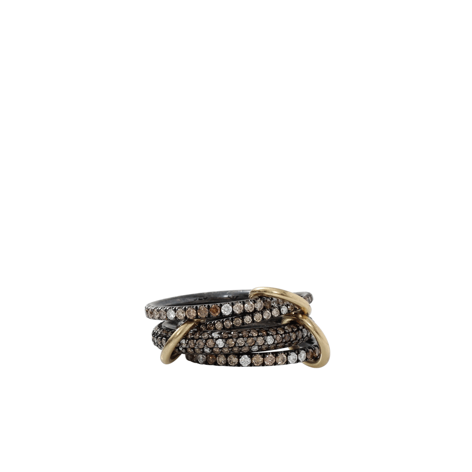 SPINELLI KILCOLLIN-Phaedra Three Link Bangle Bracelet-SILVER