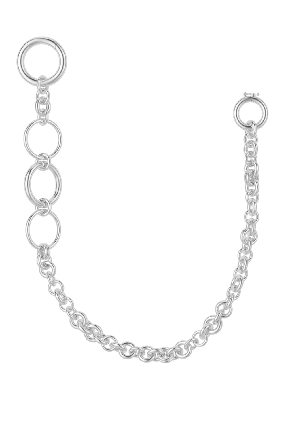 Draco Wallet Chain-SILVER-16-JEWELRYFINE JEWELMISC-SPINELLI KILCOLLIN