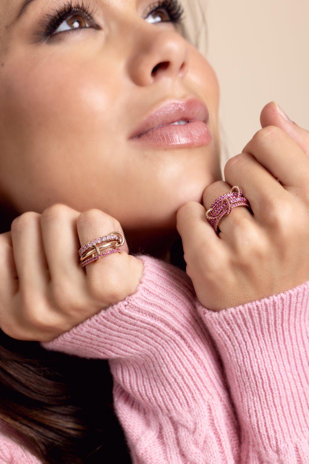 SPINELLI KILCOLLIN-Delphinus Rouge Petite Ring-ROSE GOLD
